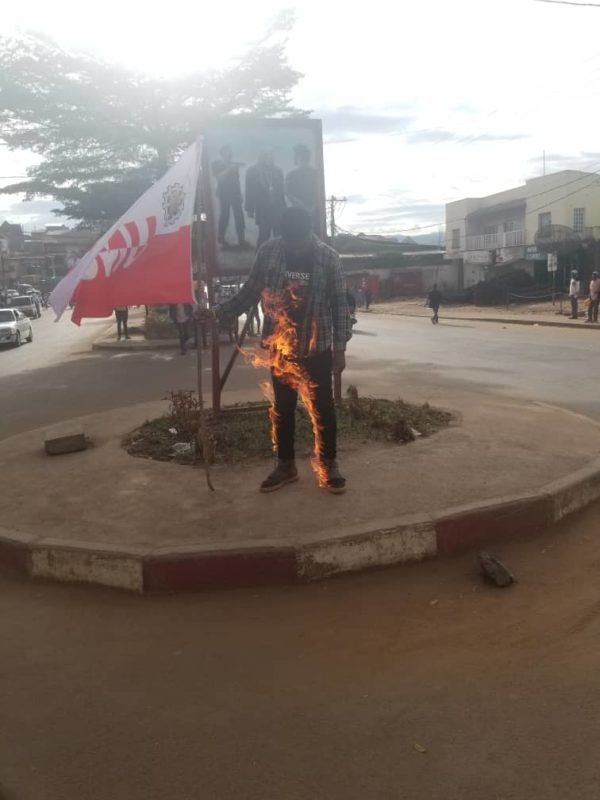 Article : RDC : Fiston Bearckmans, l&rsquo;immol&eacute; de Bukavu