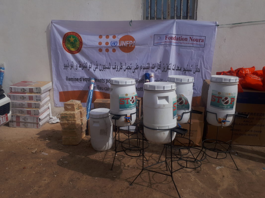 Article : Covid-19 : la Fondation Noura prot&egrave;ge les femmes d&eacute;tenues de Nouadhibou