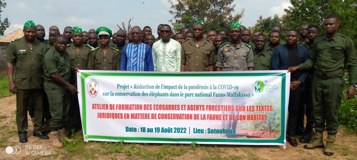 Article : Sotouboua : Parc Fazao-Malfakassa, les &eacute;cogardes form&eacute;s sur les textes juridiques