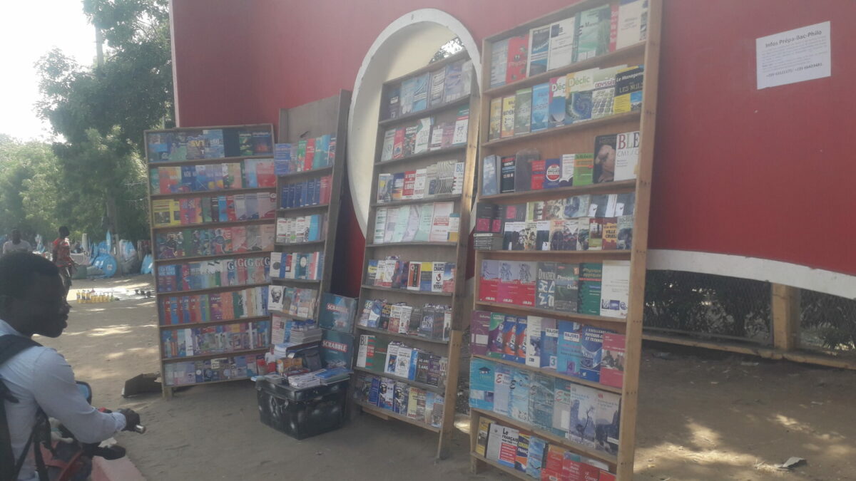 Article : Les librairies par terre, un v&eacute;ritable enfer pour les livres &agrave; N&rsquo;Djamena