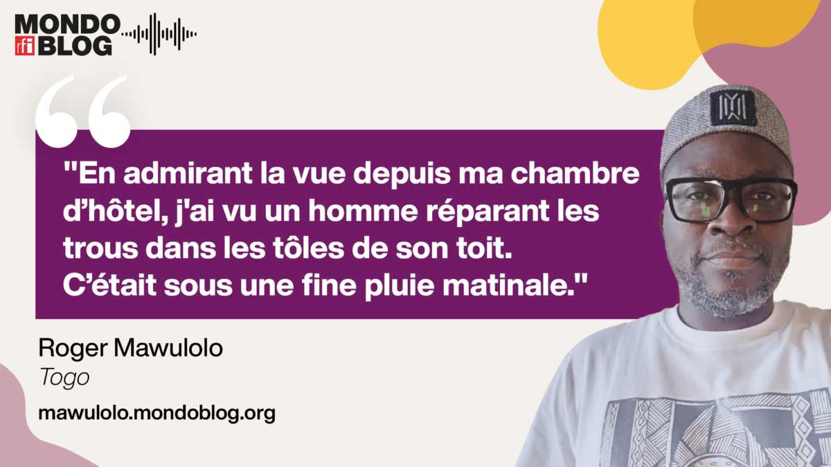 Article : Roger Mawulolo : Les toits de t&ocirc;le trou&eacute;e au Cameroun