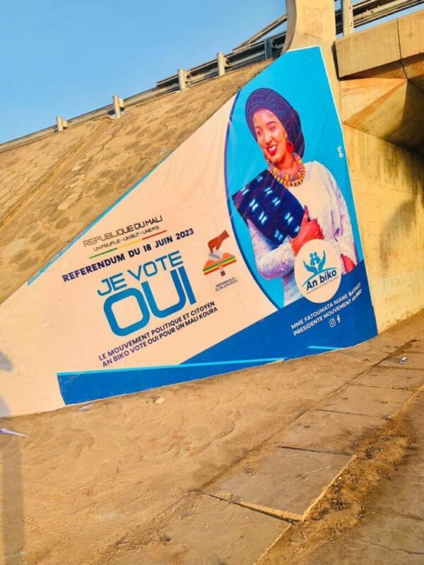 Article : Le Mali aux couleurs du referendum &nbsp;