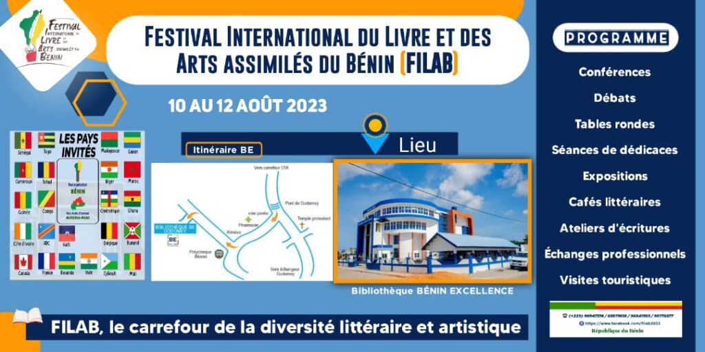 Article : FILAB 2023 : trois raisons de rejoindre le festival de la culture b&eacute;ninoise !