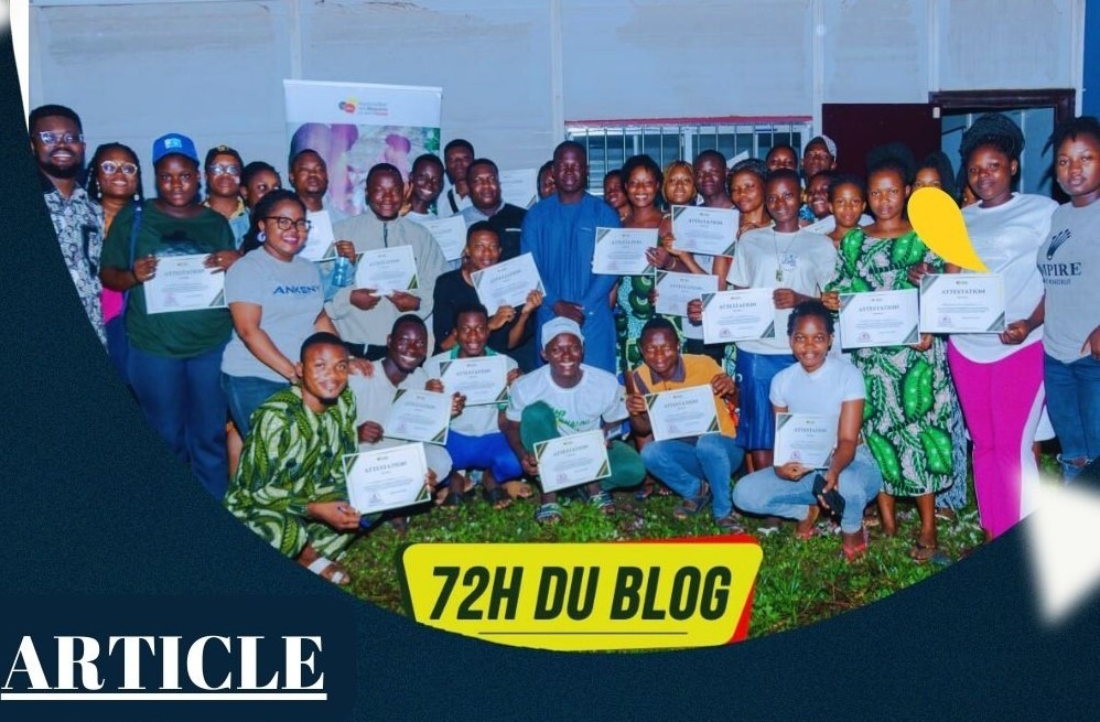 Article : B&eacute;nin : #72hdublog, le blogging comme outil de d&eacute;veloppement d&eacute;mocratique