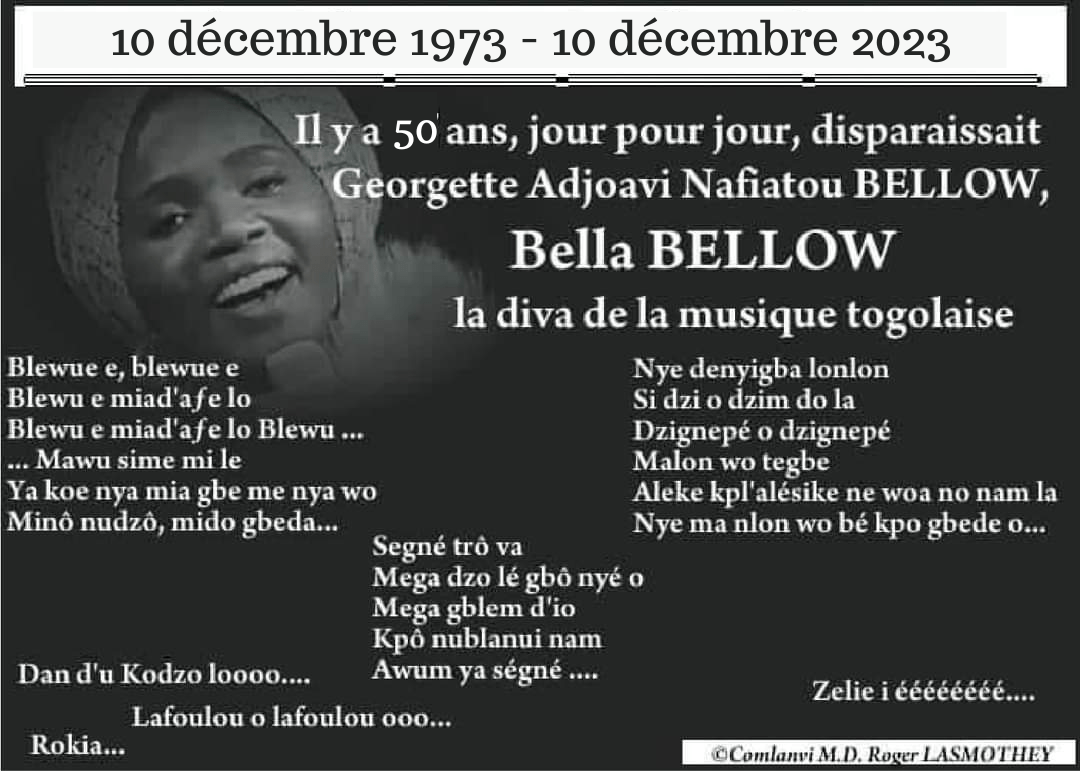Article : Bella Bellow&hellip;pour tes 50 ans