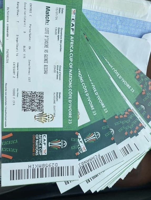 Article : Can 2023 : De la probl&eacute;matique des tickets