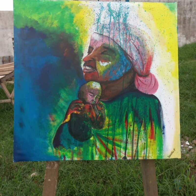 Article : Amadou Doumbouya&nbsp;: un amour visc&eacute;ral pour la peinture&hellip;