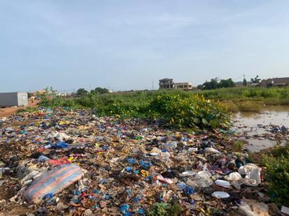 Article : Burkina Faso : La mare de Bonheur-ville sous les d&eacute;chets